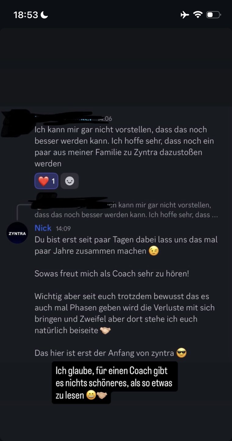 Teilnehmer: 'Ich kann mir gar nicht vorstellen, dass das noch besser werden kann'
